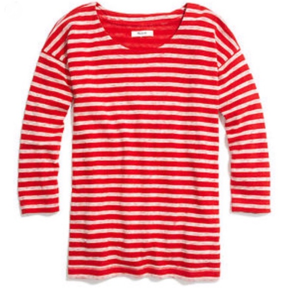 Madewell Striped Tee - Picture 1 of 5